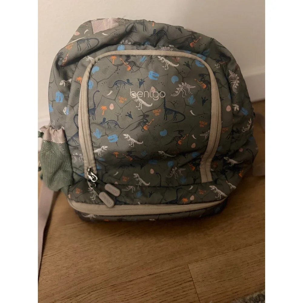 Bentgo Kids Backpack Dinosaur Rock On